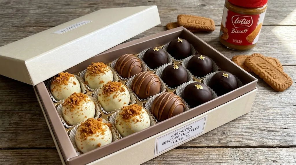 Assorted Biscoff Truffles