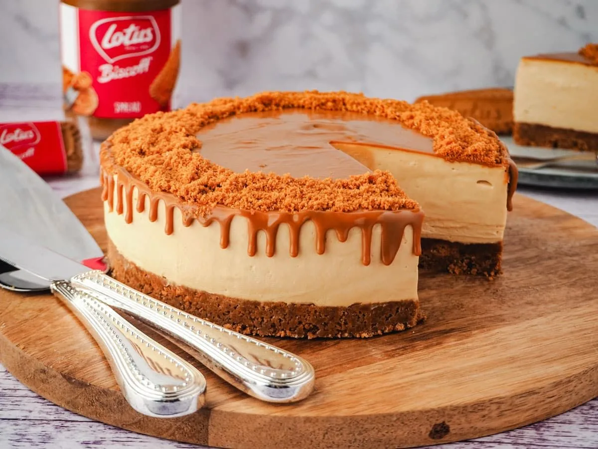 Premium Biscoff Cheese Cake