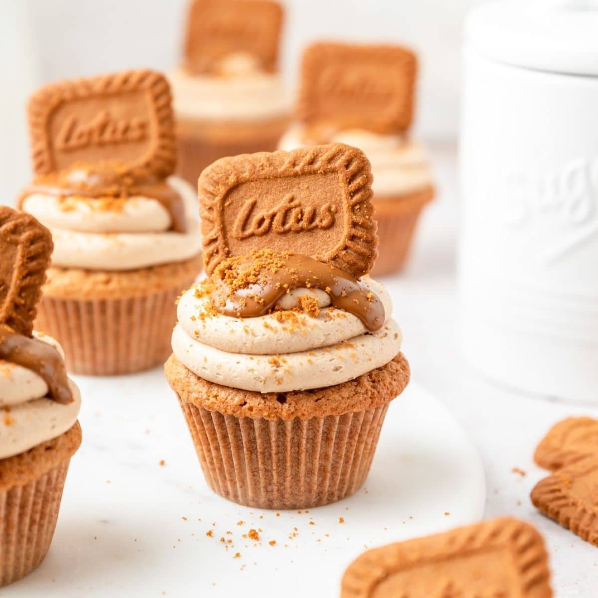 Biscoff Cupcakes