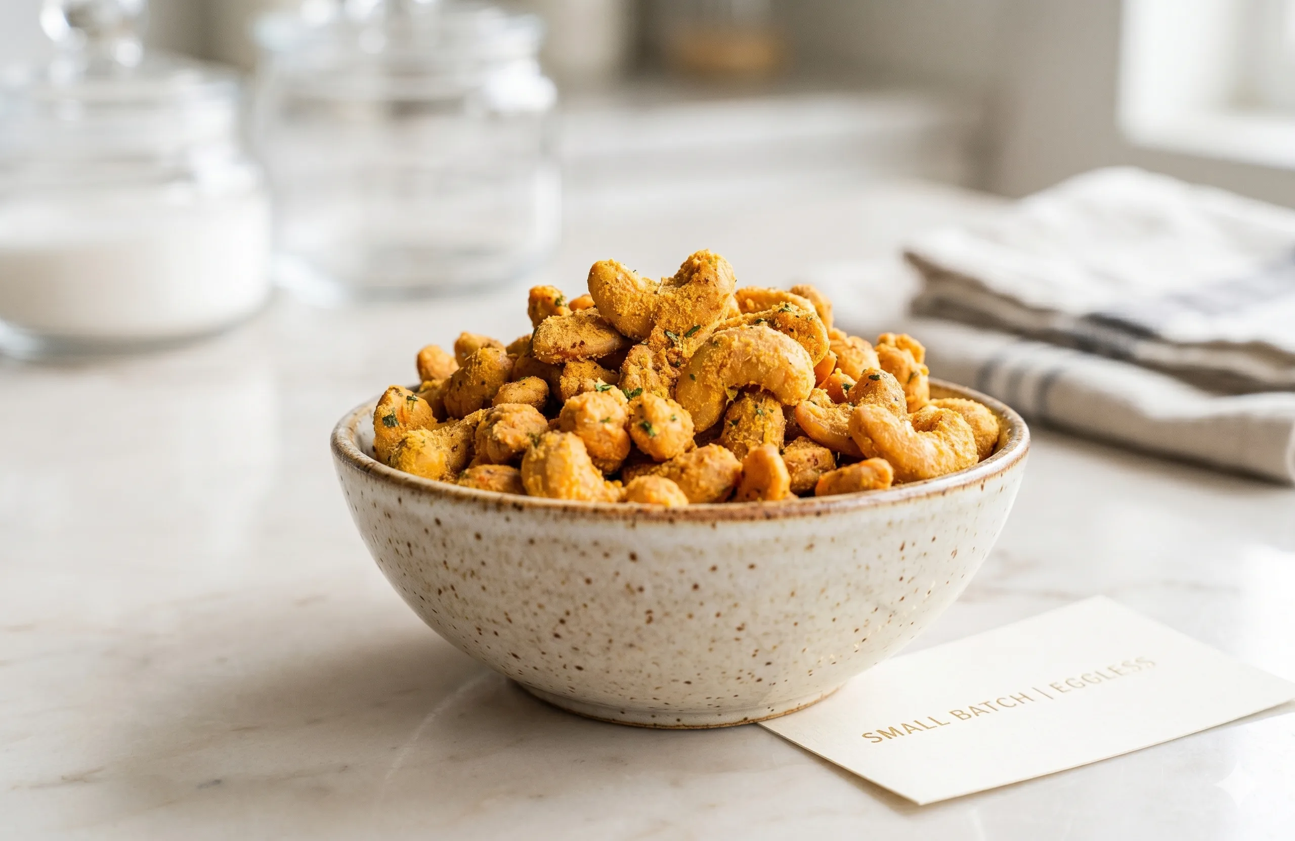 Cheesy Cashews