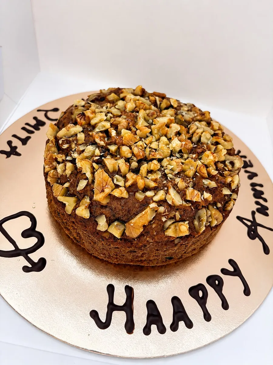 Date and Walnut Cake (No sugar)
