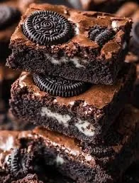 Nutella Oreo Brownies