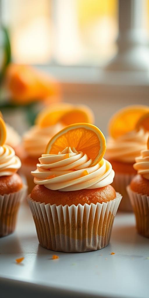 Orange Cupcakes